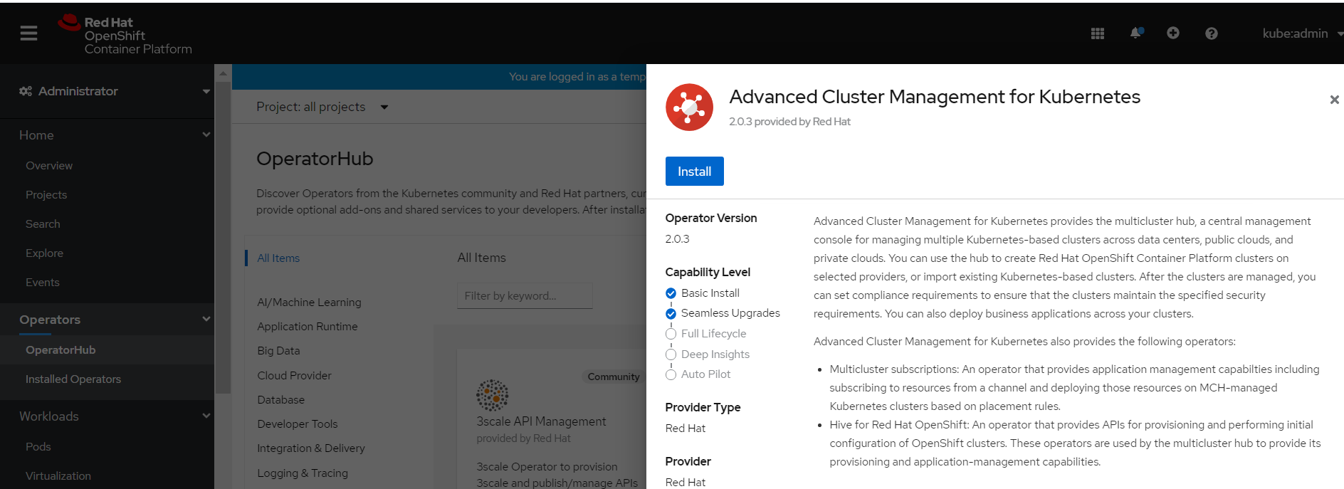 What's new in Red Hat Advanced Cluster Management for Kubernetes v2.3